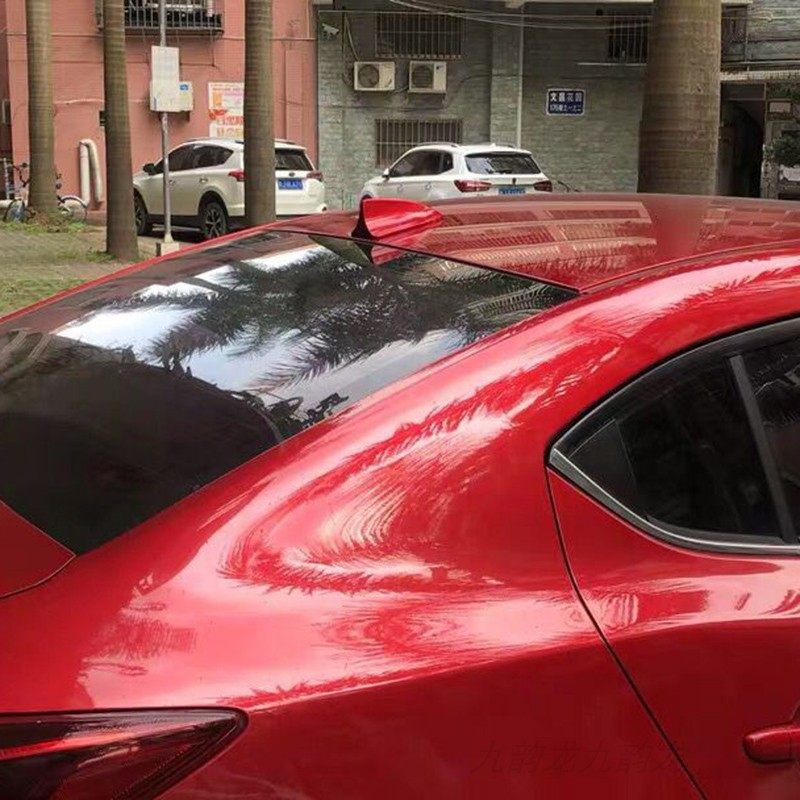 马自达阿特兹昂克赛拉改装鲨鱼鳍天线车顶外观装饰原厂款鲨鱼尾翼