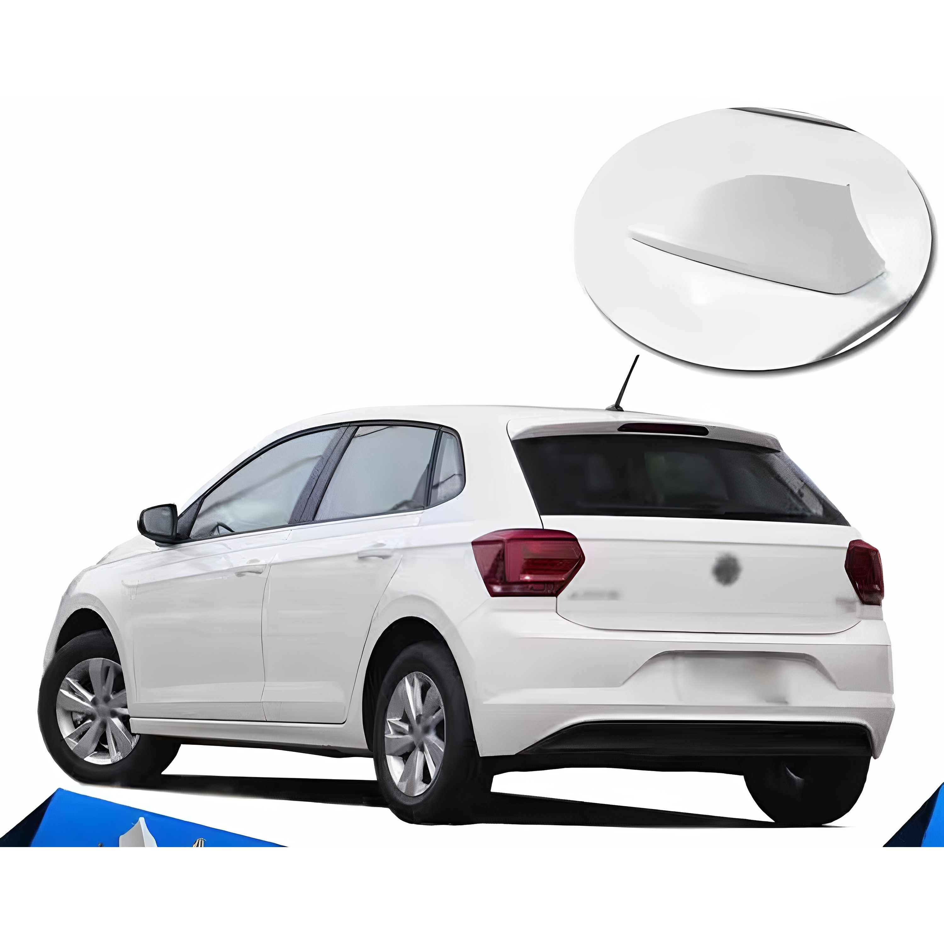 专用于大众新捷达桑塔纳POLO昕锐鲨鱼鳍天线改装收音汽车装饰配件