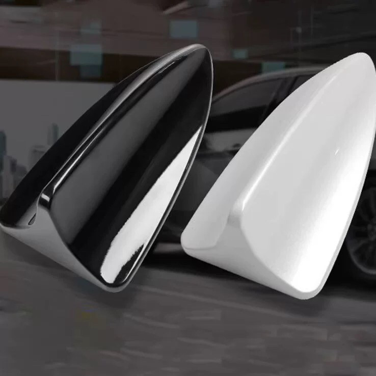 适用16至24款经典轩逸黑色改装专用鲨鱼鳍天线收音机装饰天线外饰