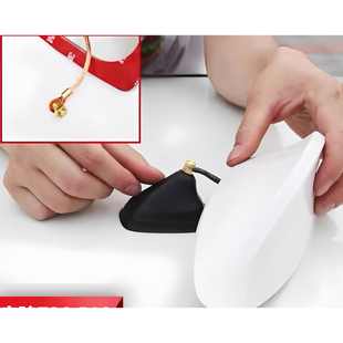 车用收音机信号接收 饰车顶改装 适用17至21款 劲客鲨鱼鳍天线汽车装