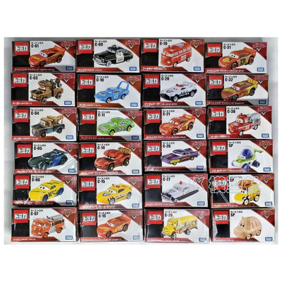 TOMY多美卡汽车总动员板牙玩具车闪电麦昆跑车仿真合金车模型赛车