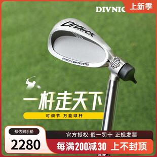 DIVNICK GOLF高尔夫球杆可调节角度可伸缩球杆挥杆练习器多功能杆