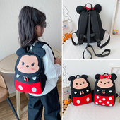 卡通新款 幼儿园书包女童3岁5岁男孩宝宝防走失背包儿童可爱小书包