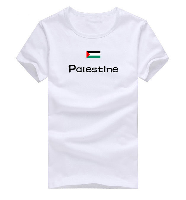 巴勒斯坦国旗短袖儿童文化衫定制