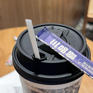 三品管可降解环保PLA吸管一次性单独包装咖啡奶茶吸管三孔可定制