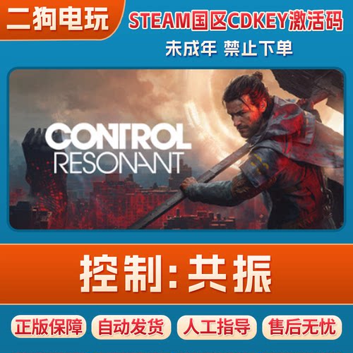 Steam游戏正版国区CDK 控制共振 CONTROL Resonant国区激活码CDK