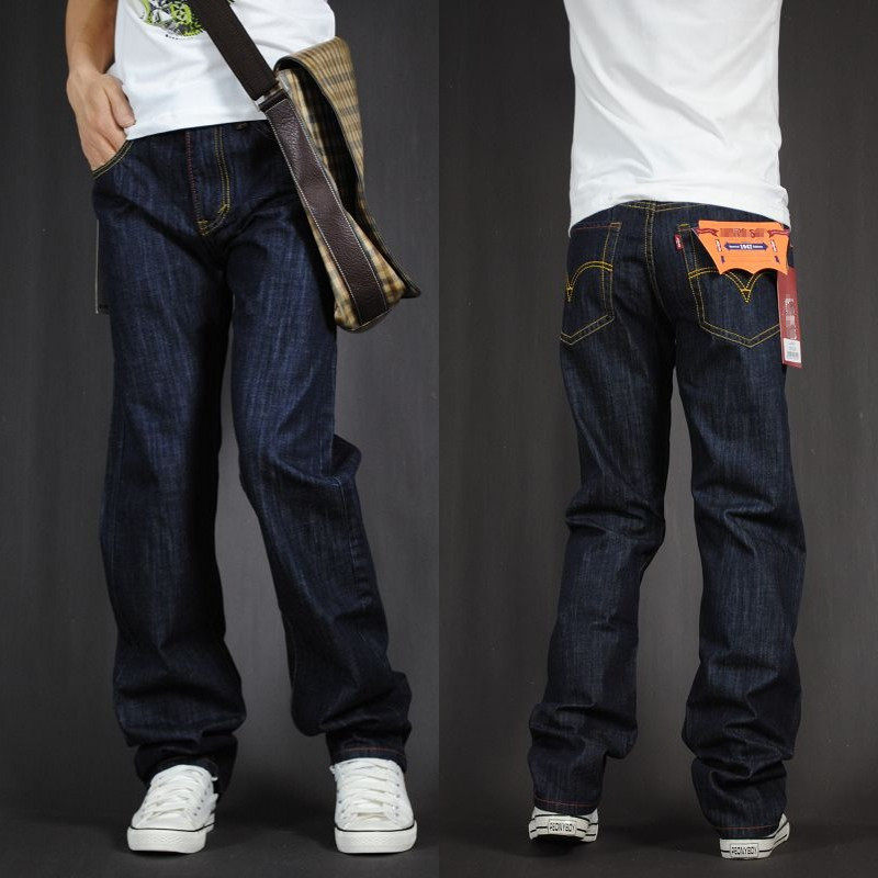 Jeans pour adolescent coupe droite en CVC - Ref 1464401 Image 1