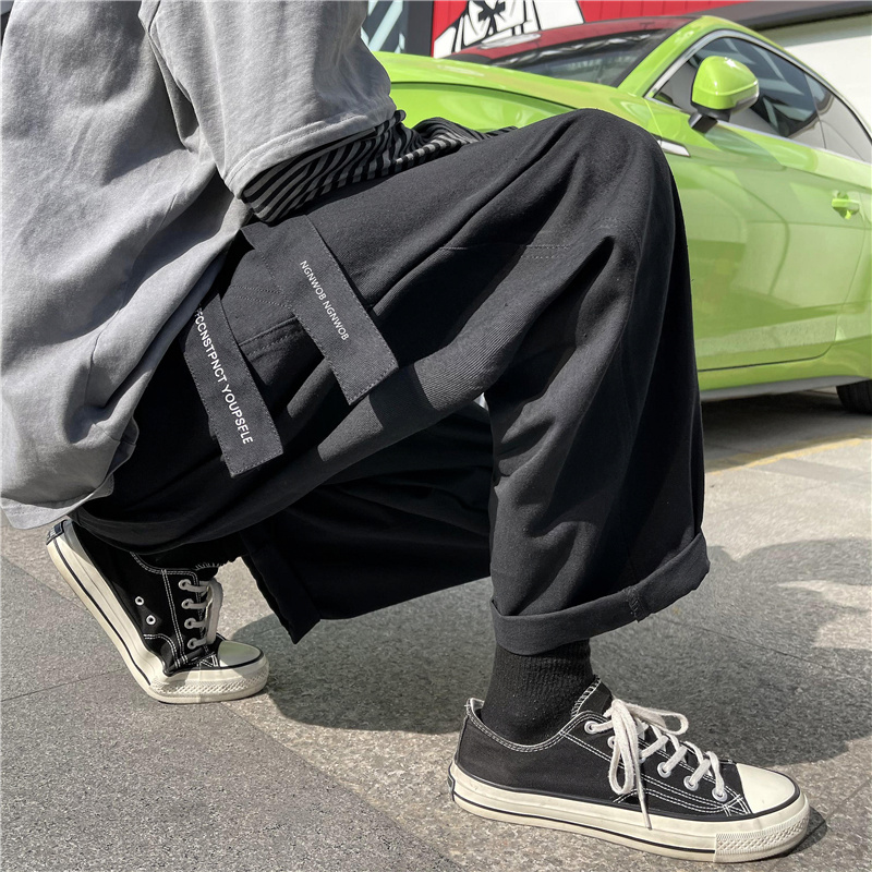 New style Hong Kong Style Men's casual pants in early spring