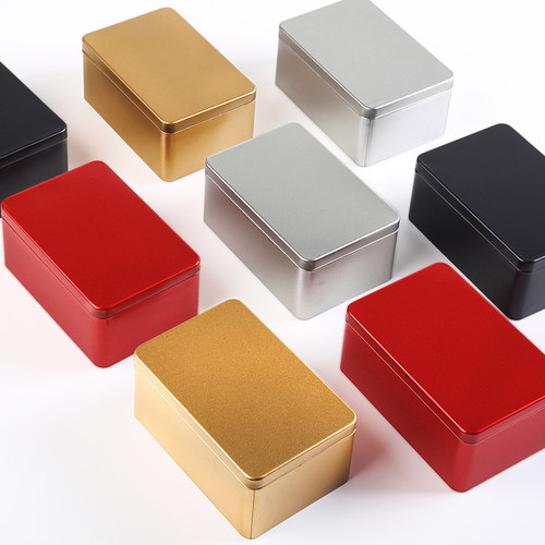 长方形磨砂马口铁盒铁