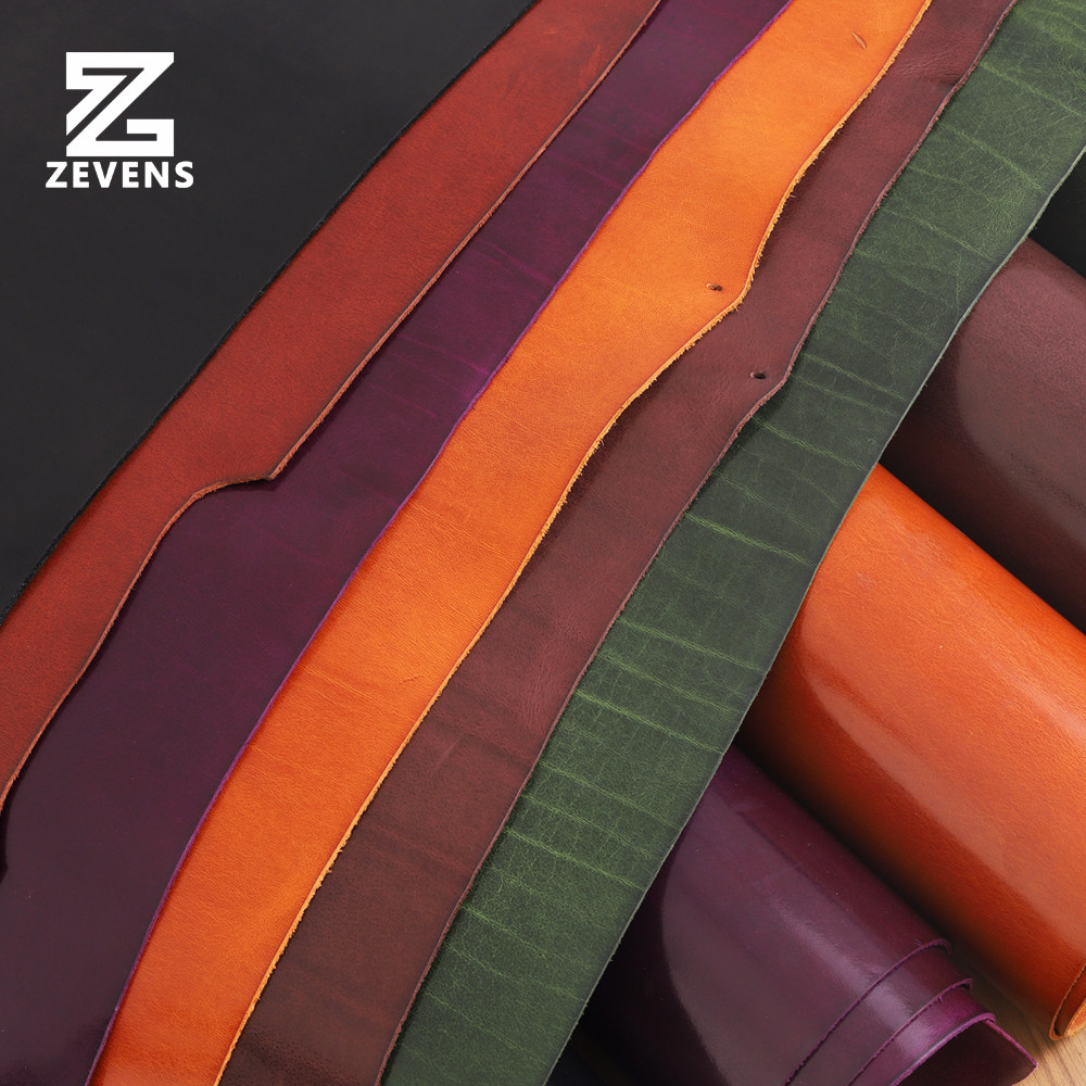 植鞣油蜡皮料 变色皮料 手工diy真皮头层牛皮黄牛皮钱包卡包制作