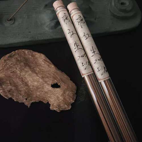 渡红尘线香  高阶印度老山檀线香 10/100/200克装 黑肉醇化料炮制