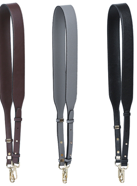 新款宽肩带女包包配件包带MK可调节斜跨包肩带纯色单肩斜挎包带子