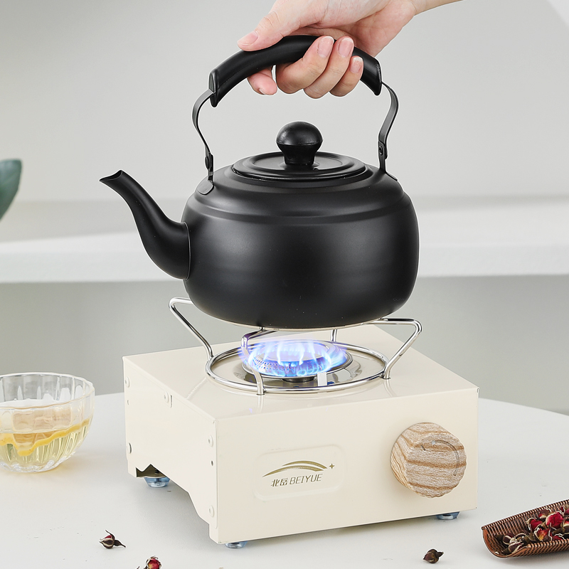 不锈钢泡茶壶商用饭店专用茶水壶餐饮店户外煮茶壶可明火电磁炉