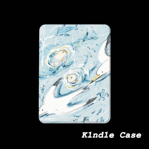 原创浪里猫狗KindlePaperwhite6/5/4/3电子书磁吸保护套658青春版拆分汉王clear6适用neo3掌阅light4休眠