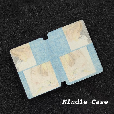 原创蓝羽相依适用kindle7代电子书保护套kpw123软壳958防摔带休眠