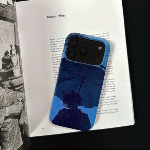 原创氛围感撑伞倒影iPhone17pro手机壳磁吸16p软壳亮面14半包壳苹果15promax全包磨砂硬壳适用三星s24S25