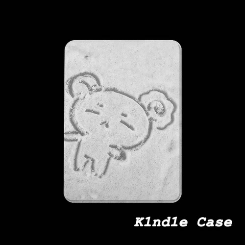 原创沙画小熊KindlePaperwhite6/5/4/3电子书磁吸保护套658青春版拆分汉王clear6适用neo3掌阅light4休眠