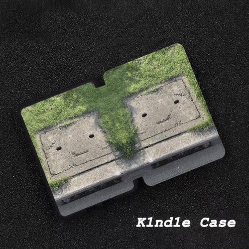 原创方脸微笑适用kindle7代电子书保护套kpw123软壳958防摔带休眠