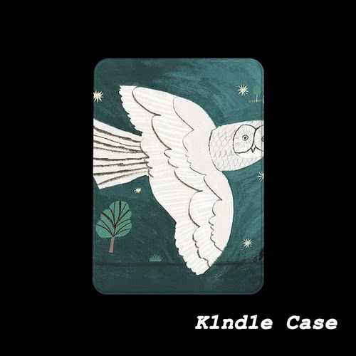 原创夜行白鸮KindlePaperwhite6/5/4/3磁吸保护套658青春版拆分支架壳汉王clear6适用neo3掌阅light4休眠