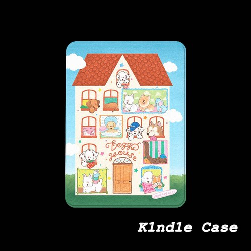 原创小狗洋房KindlePaperwhite6/5/4/3电子书磁吸保护套658青春版拆分汉王clear6适用neo3掌阅light4休眠