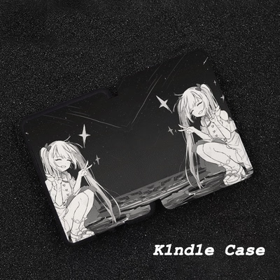 原创流星少女适用kindle7代电子书保护套kpw123软壳958防摔带休眠
