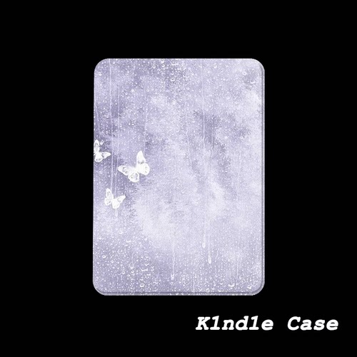 原创紫雨蝴蝶KindlePaperwhite6/5/4/3电子书磁吸保护套658青春版拆分汉王clear6适用neo3掌阅light4休眠
