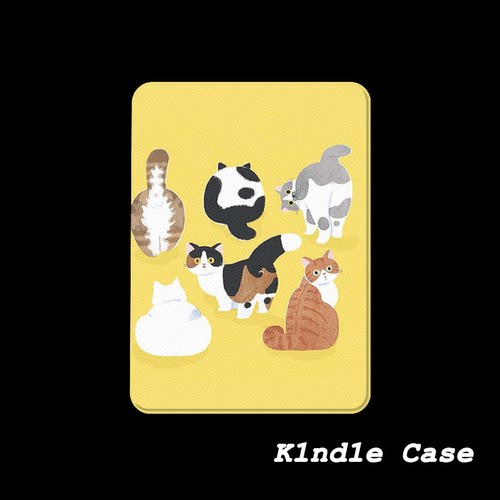 原创多彩猫团KindlePaperwhite6/5/4/3电子书磁吸保护套658青春版拆分汉王clear6适用neo3掌阅light4休眠
