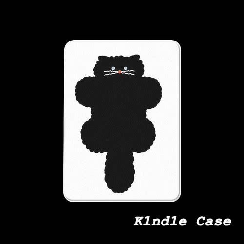 原创黑猫团子KindlePaperwhite6/5/4/3电子书磁吸保护套658青春版拆分汉王clear6适用neo3掌阅light4休眠