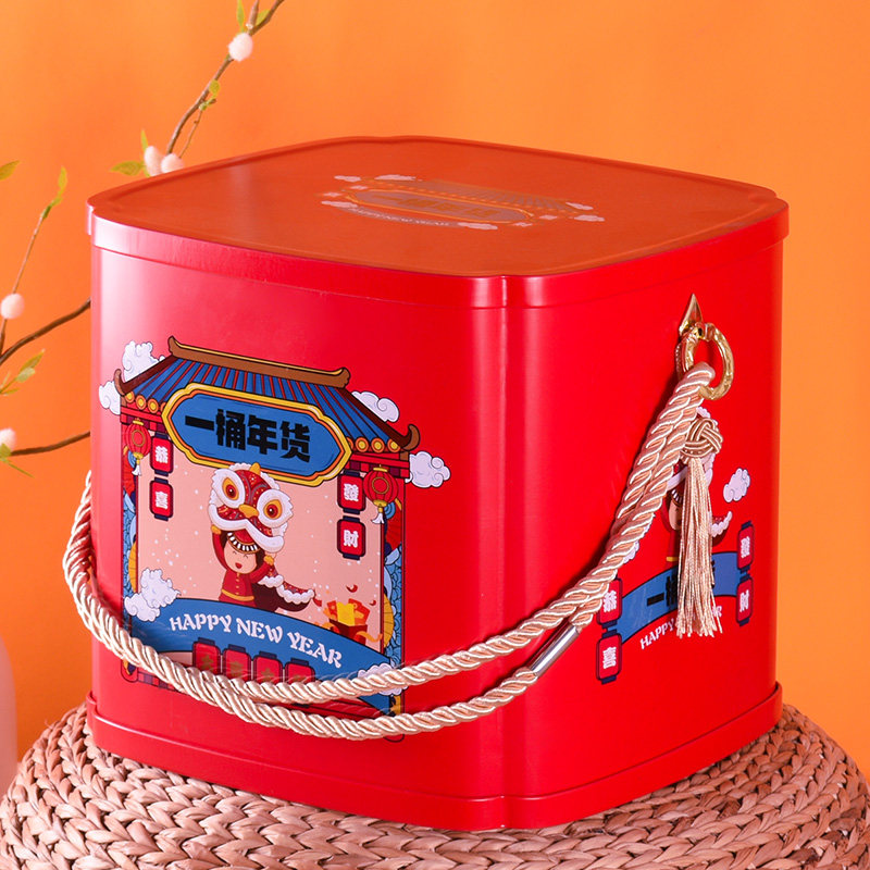 通用年货礼品包装盒手提高档干果熟食现货批发定制空铁盒郑州厂家,包装,礼品盒,淘宝优惠券,粉丝福利购,淘宝优惠卷