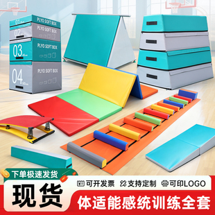 体适能跑酷训练器材全套跳箱体操垫感统组合障碍跑体能馆幼儿教具