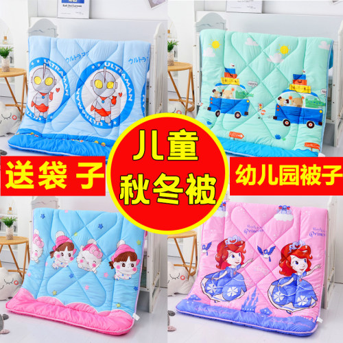 保暖幼儿园午睡冬被加厚丝绵被