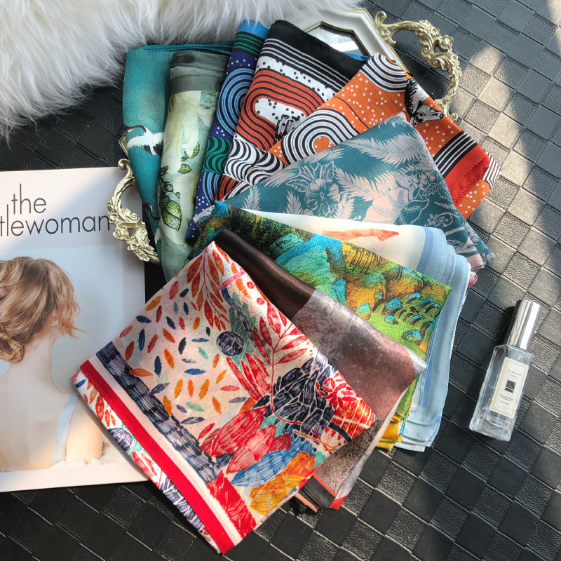 微瑕杭州丝绸桑蚕丝围巾女大披肩长条真丝丝巾春夏薄长款百搭两用,服饰配件/皮带/帽子/围巾,围巾/丝巾/披肩,淘宝优惠券,粉丝福利购,淘宝优惠卷