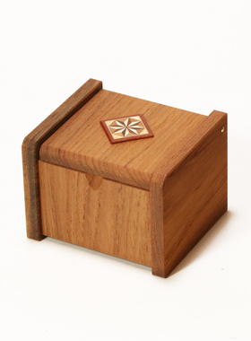 日本 PuzzleBox 岩原宏志 二宫义之 联合制作 柚木机关盒 诡计箱