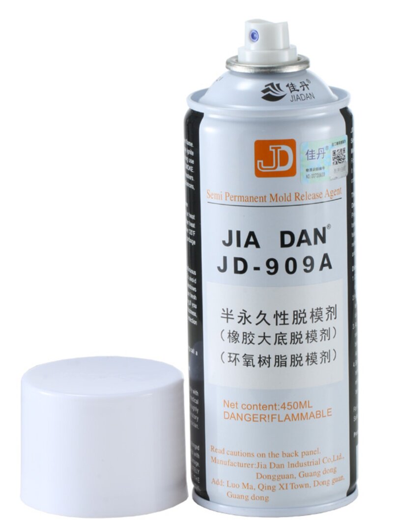 佳丹jd-909a半永久环氧树脂离型剂橡胶脱模剂耐高温260°鞋底打底