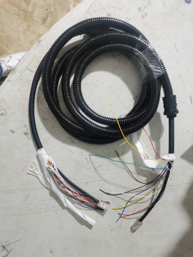触摸屏安装盒网线电源一体线高柔10*0.3超五类网络线带屏蔽耐折