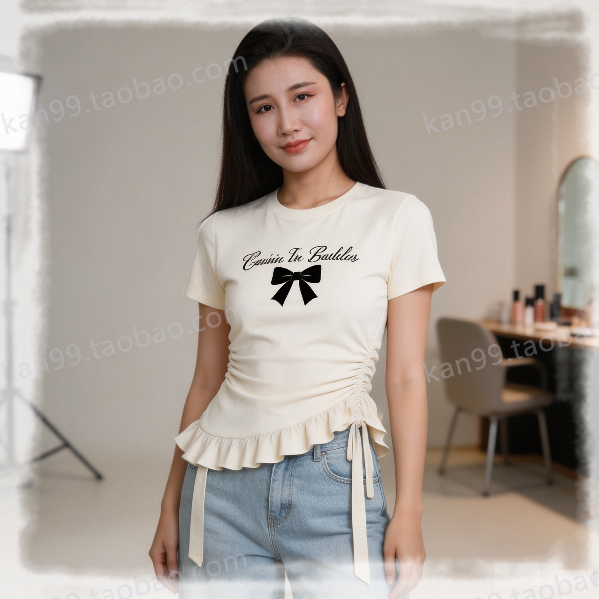 中国模特艺术摄影美业人高级感穿搭御姐风写真海报印制 G1245