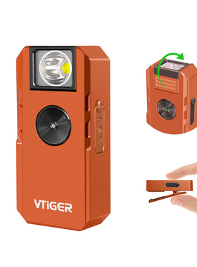 VTiGER蔚虎C1 LumiCube光立方转角夹子灯1300流明钓鱼灯帽檐灯