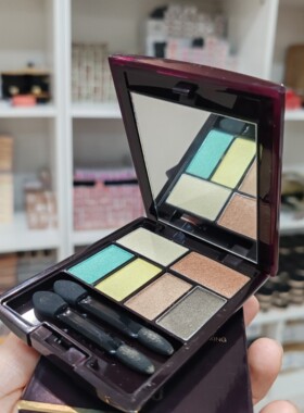 尚惠烟紫灵眸六色眼影8G眼影盘 大地色 黄色 绿色眼影