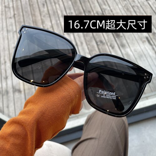 防紫外线方框男女通用超大框墨镜