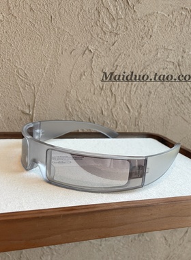 Y2K未来感连体防紫外线墨镜