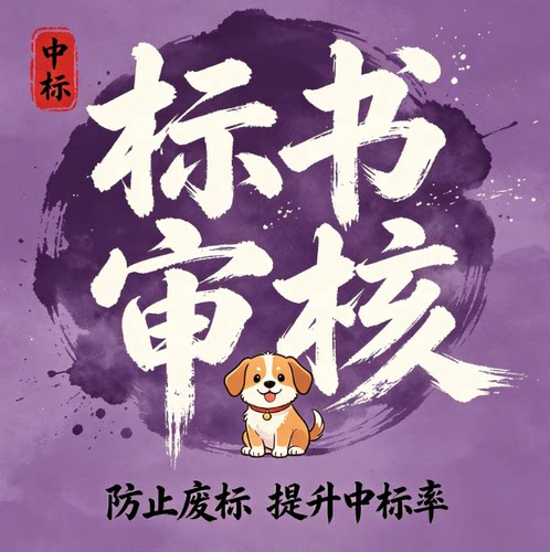 标书检查暗标核查标书审查投标文件废标项检查审核专家审标复核