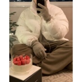 MRDONG韩国男装 代购 cozy立领蓬松空气感潮流宽松面包棉服夹克外套