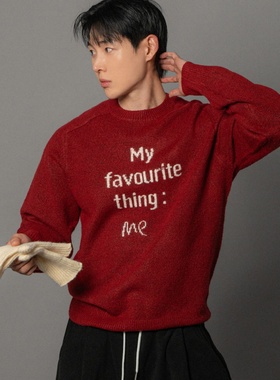 MRDONG韩国代购男装LOGAN简约柔软保暖针织衫冬季百搭休闲时尚