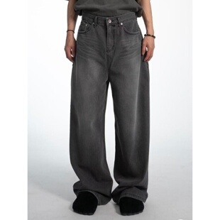 韩国代购男装直播福利秒杀promenade重工高品水洗直筒牛仔裤