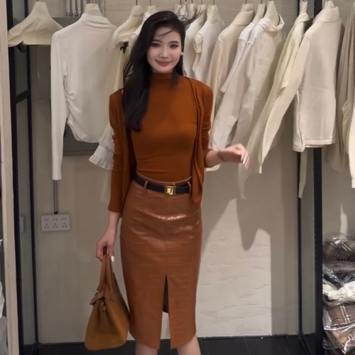 202秋季背心开衫套装女