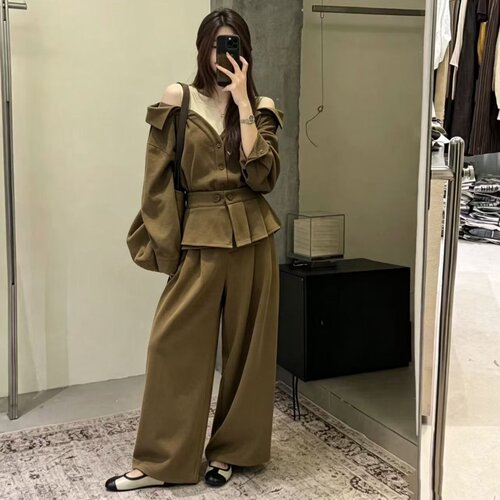 2026秋季卫衣休闲裤套装女