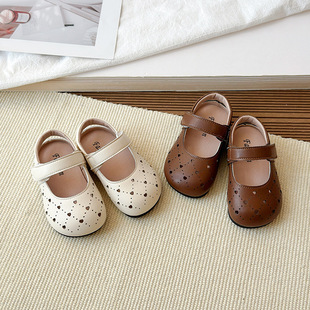 女童凉鞋2026夏季新款儿童鞋子小女孩公主鞋包头镂空宝宝凉单鞋潮