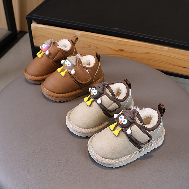 保暖棉鞋软底婴儿学步鞋1—2-3岁