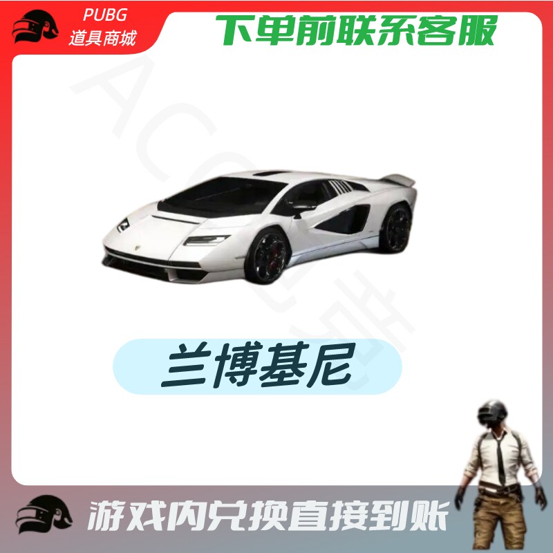 PUBG绝地求生成长武器皮肤兰博基尼CDK兑换码