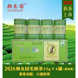 蕲春驹龙园茶叶 200g条盒毛峰茶 李时珍故里特产 天然生态绿茶